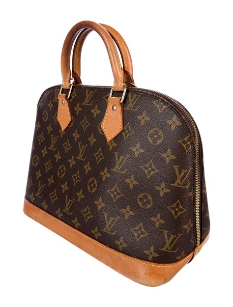 louis vuitton alma leather|louis vuitton vintage alma bag.